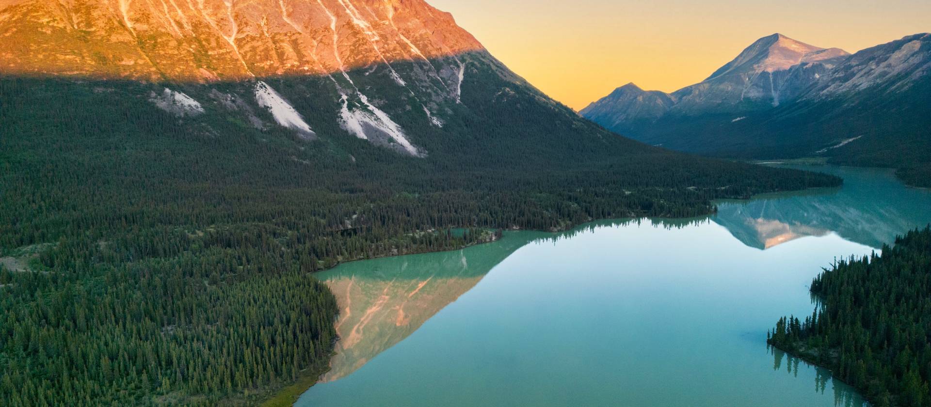 Rose lake camp drone