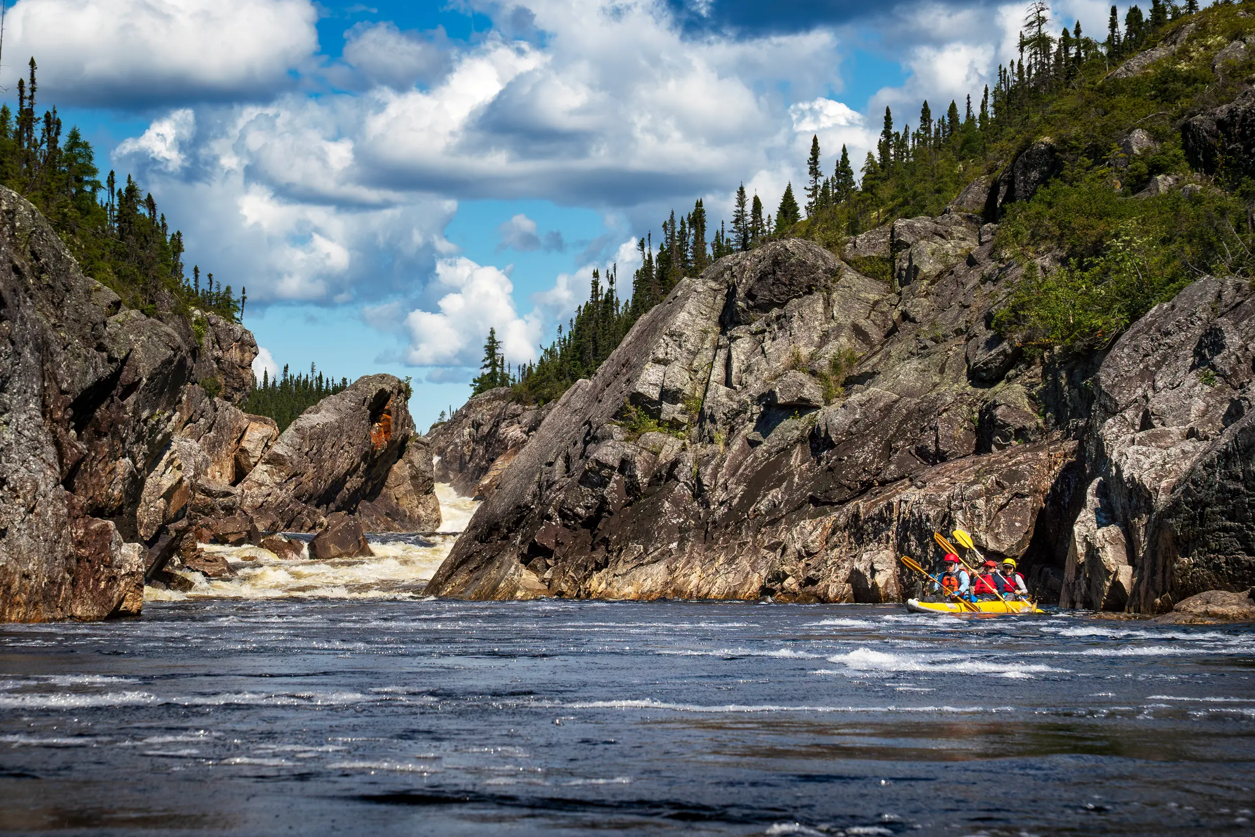 Sea Kayaking on the Magpie River with Earth River Sea Kayaking on the Magpie River with Earth River