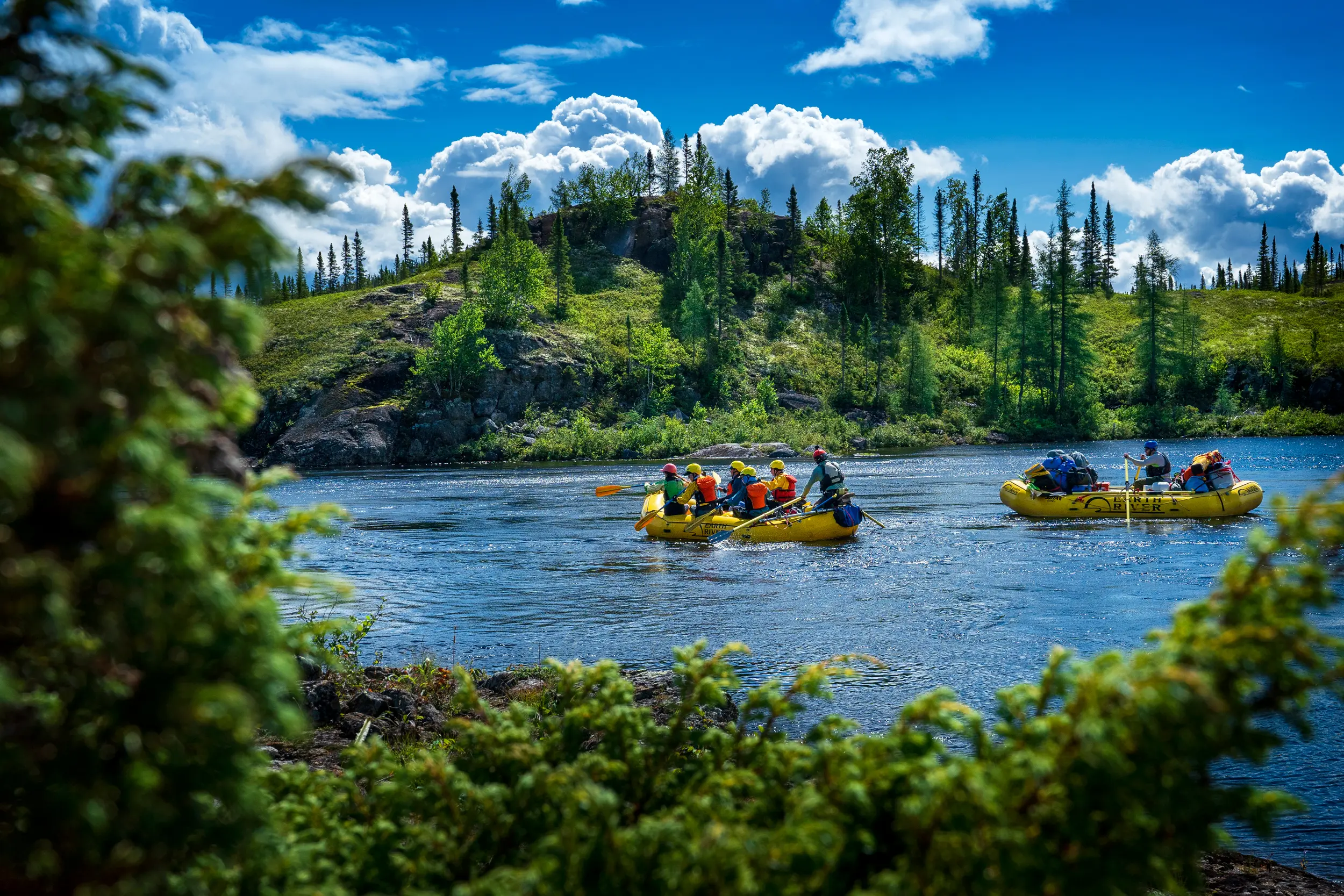 Rafting on the Magpie with Earth River Rafting on the Magpie with Earth River