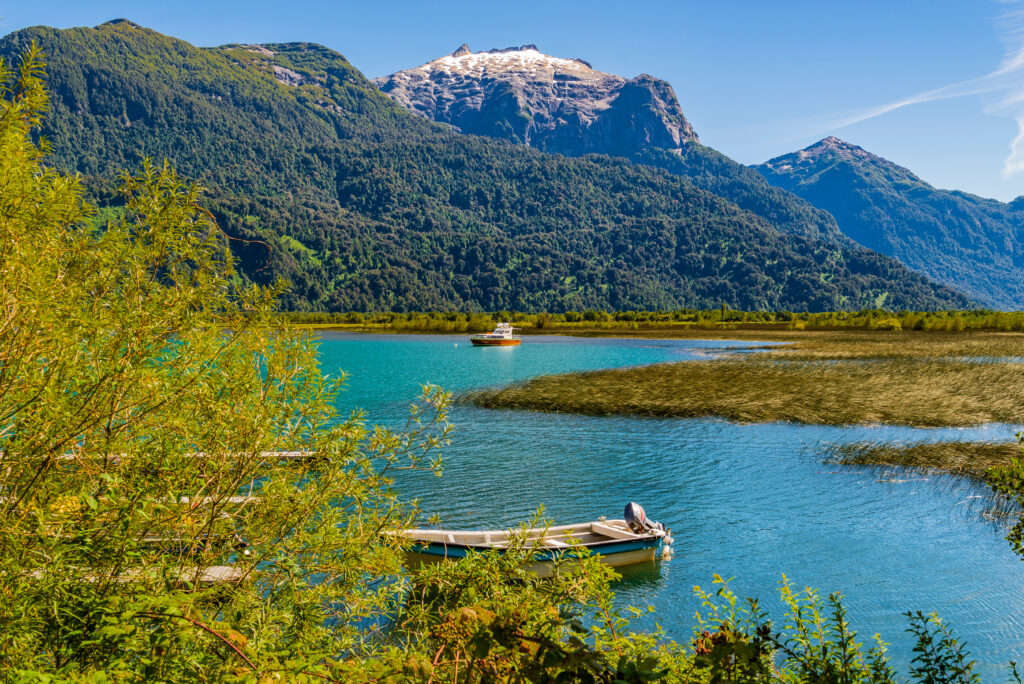 Navigating the Lake of Todos los Santos - Peulla Chile - Andean Crossing. 