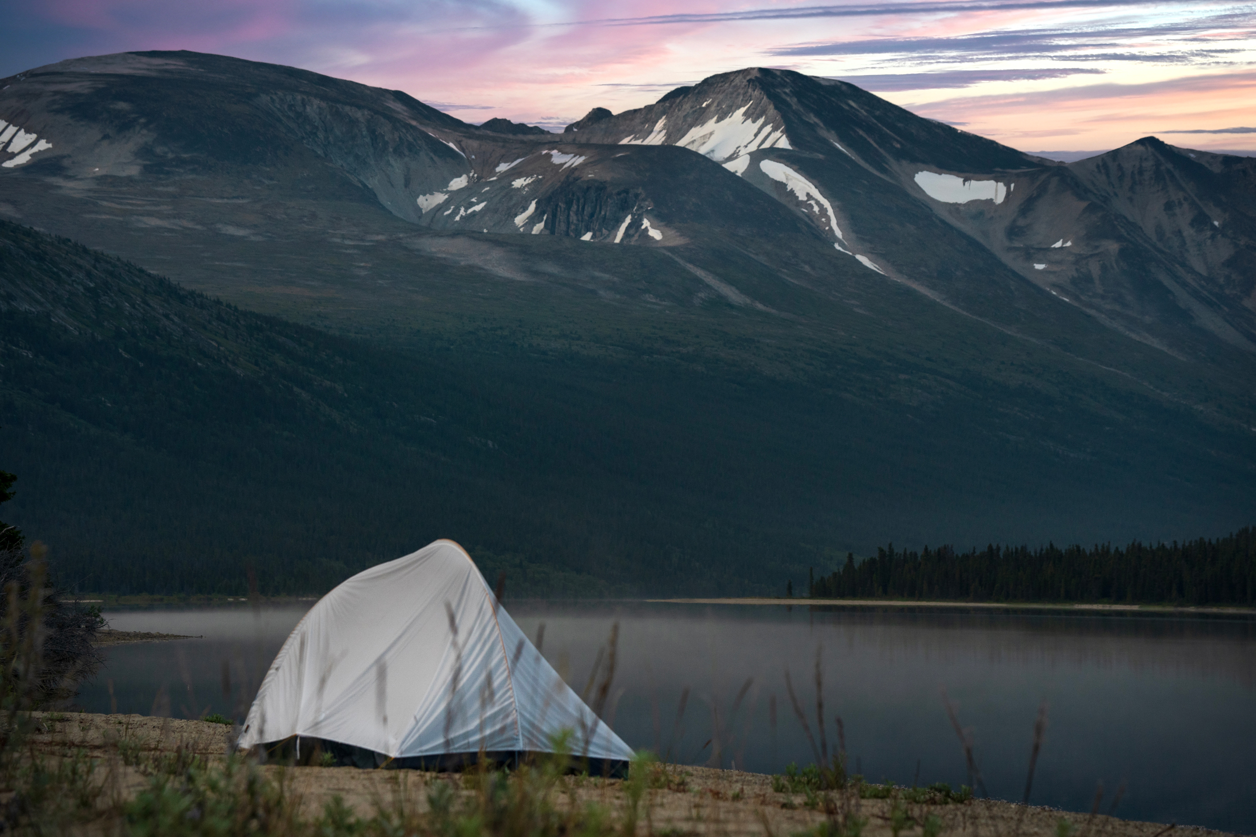 Camping on Primrose Lake