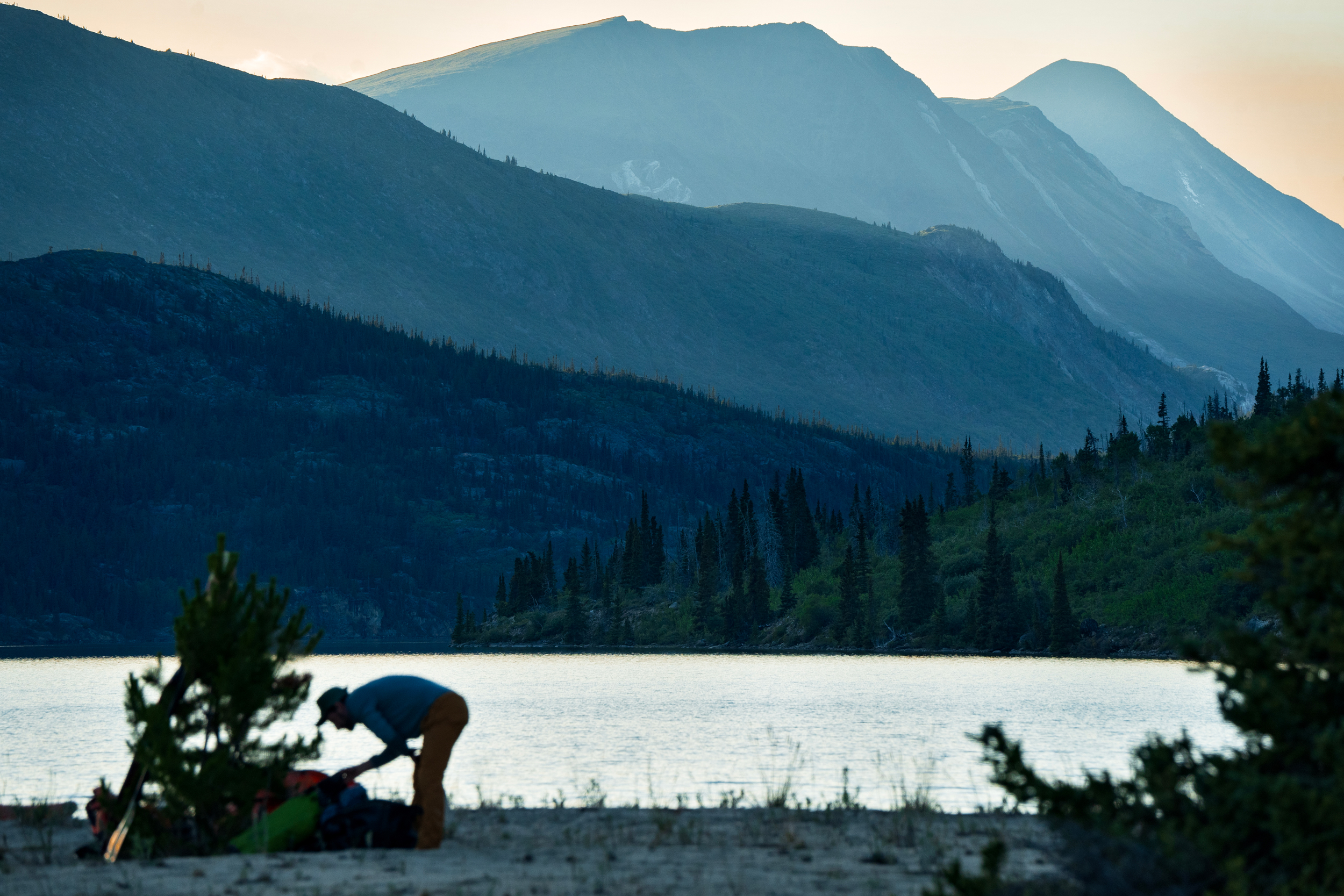 Camping on Primrose Lake