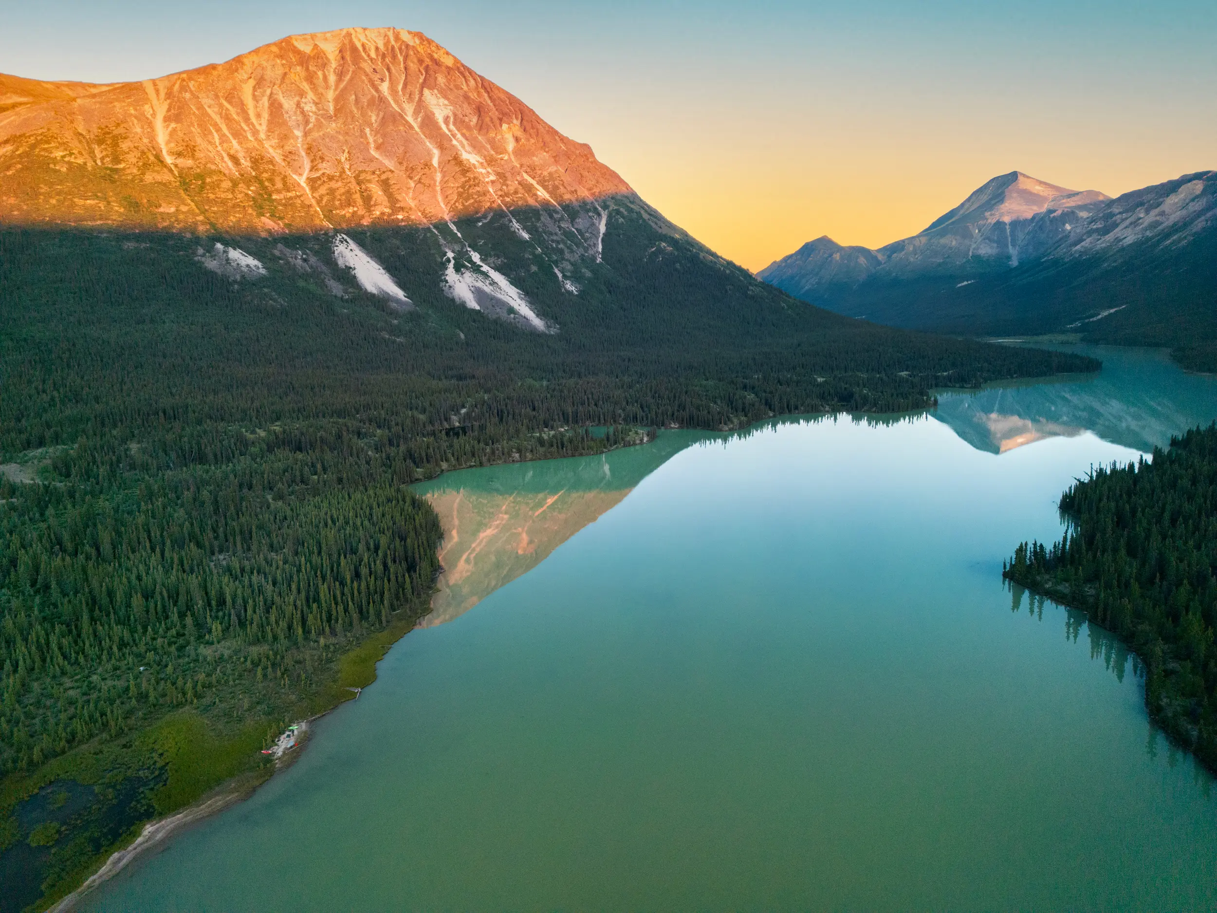 Camping on Rose Lake with Earth River