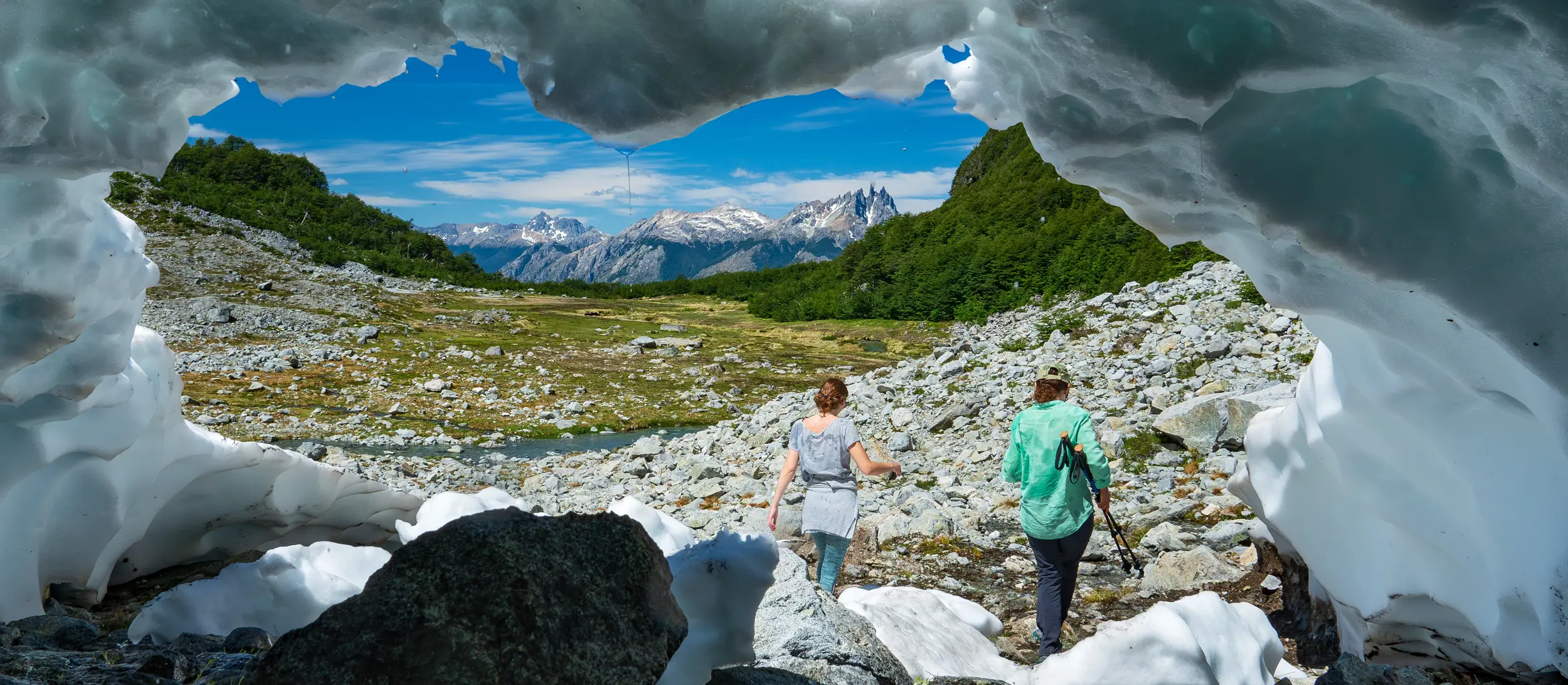 Secret Ice Caves Hiking with Earth River